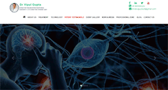 Desktop Screenshot of neurointerventionindia.com